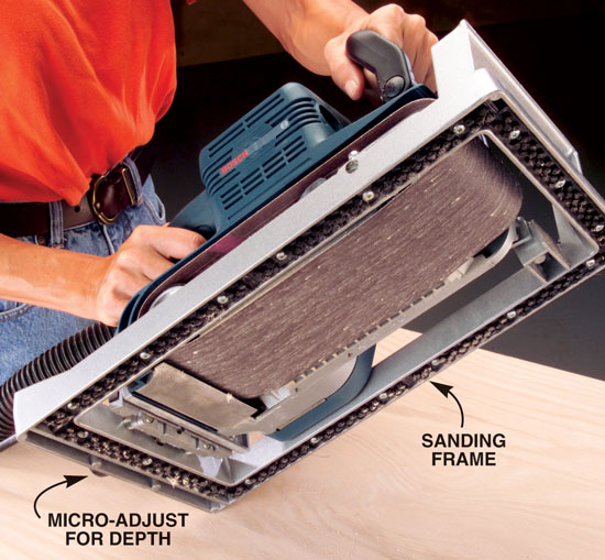 Tame Your Belt Sander Popular Woodworking Magazine