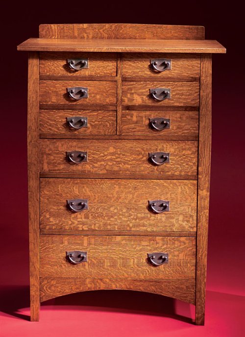 Stickley Chest of Drawers - Popular Woodworking Magazine