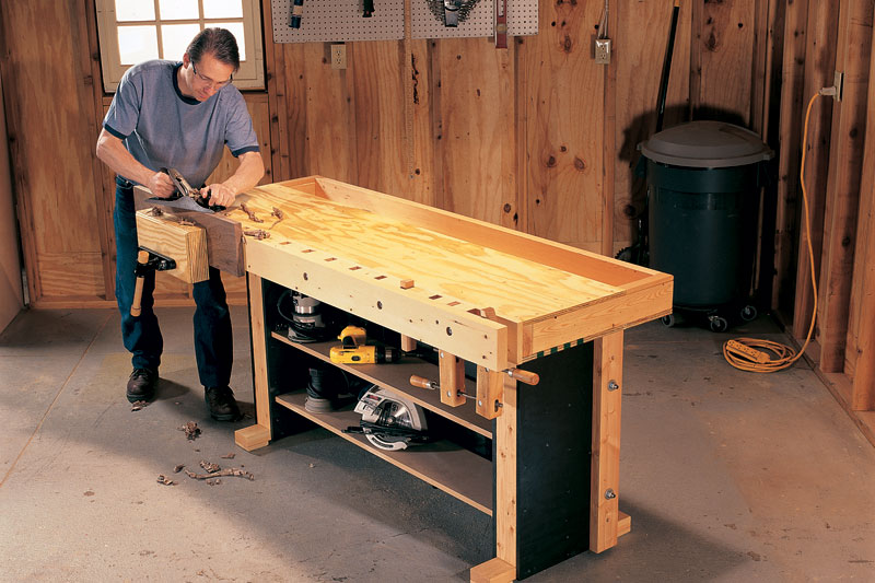 Tom's Torsion Box Workbench - Popular Woodworking Magazine