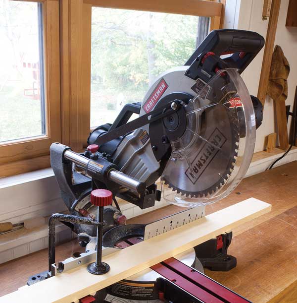 Tool Test Craftsman 10" Sliding Miter Saw Popular Woodworking Magazine