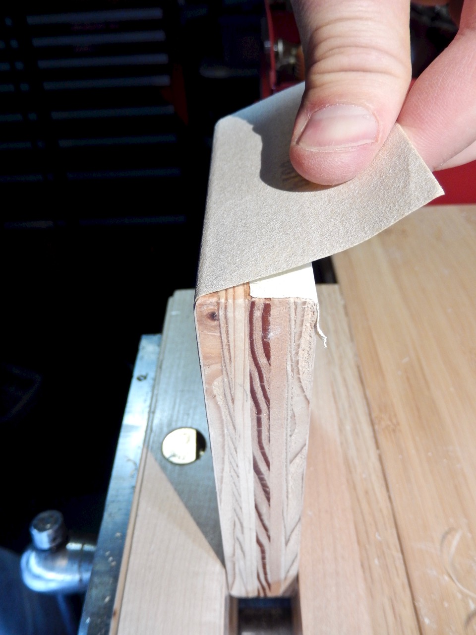 Building a Sandpaper Plate for Conventional sandpaper 4 Popular Woodworking Magazine