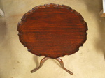Early 19th-century pie-crust table