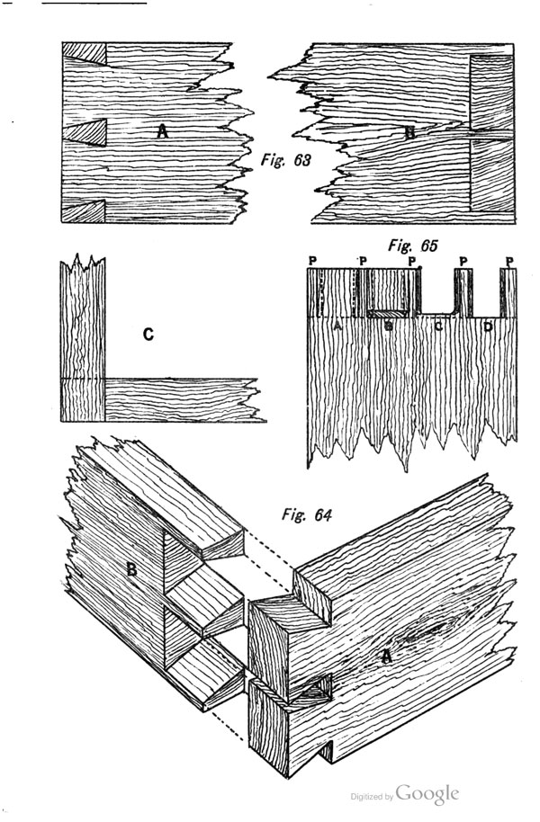 Sawing Out Dovetail Waste