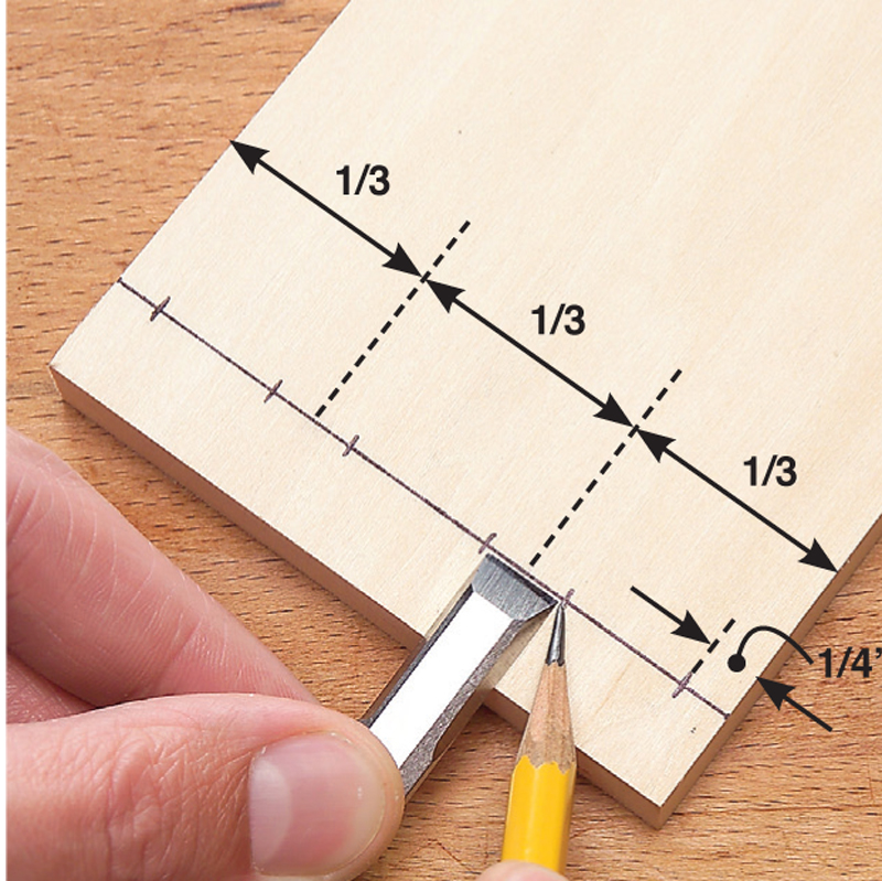 AW Extra 6/13/13 Precise HandCut Dovetails Popular Woodworking