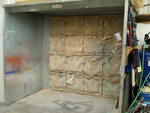 Here's what a professional spray booth looks like