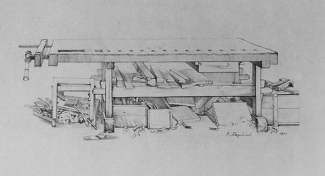 ve collected tons of drawings of old workbenches, during the years ...