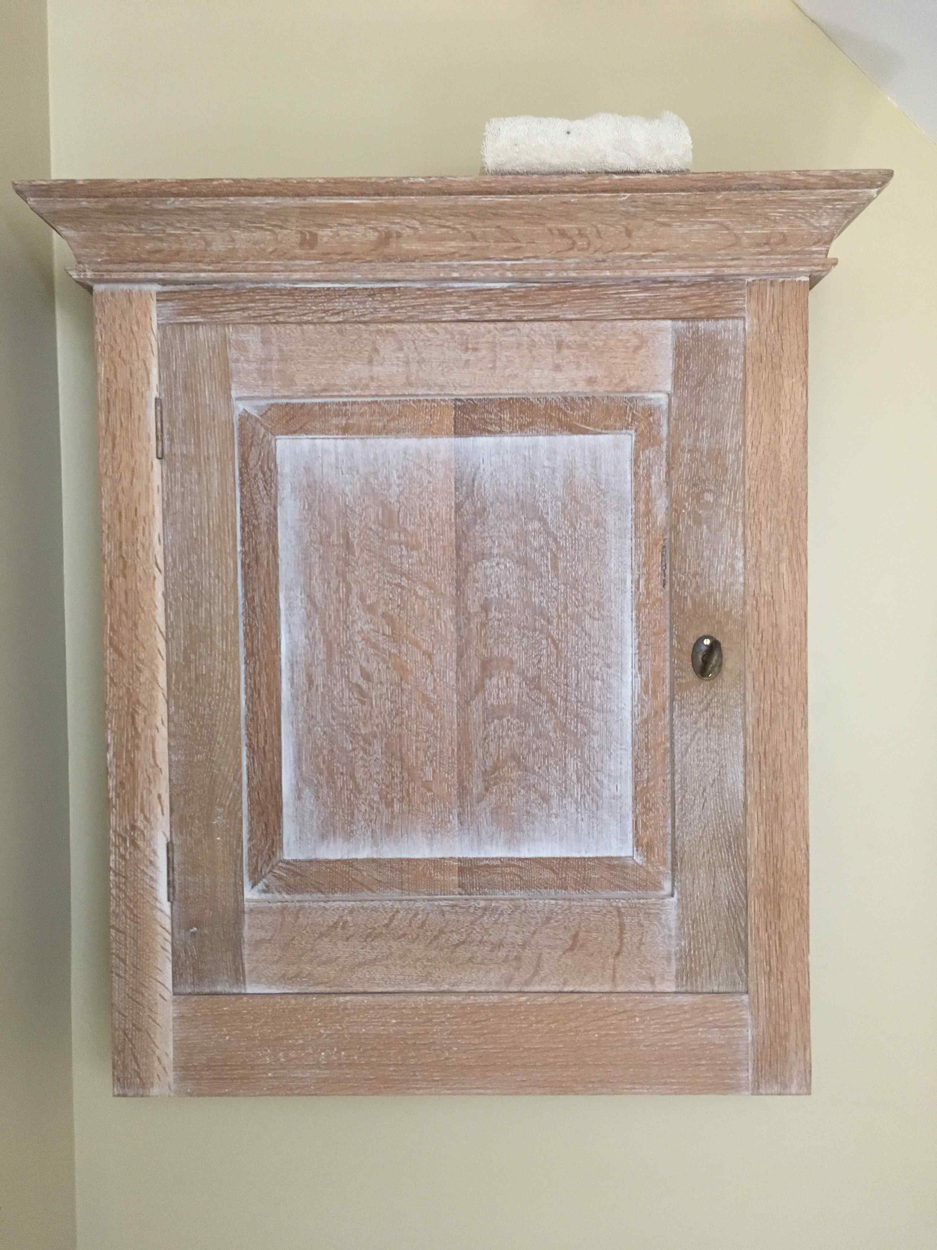 Milk Paint Pickling Technique For Oak Rustic Farmhouse Style Wood