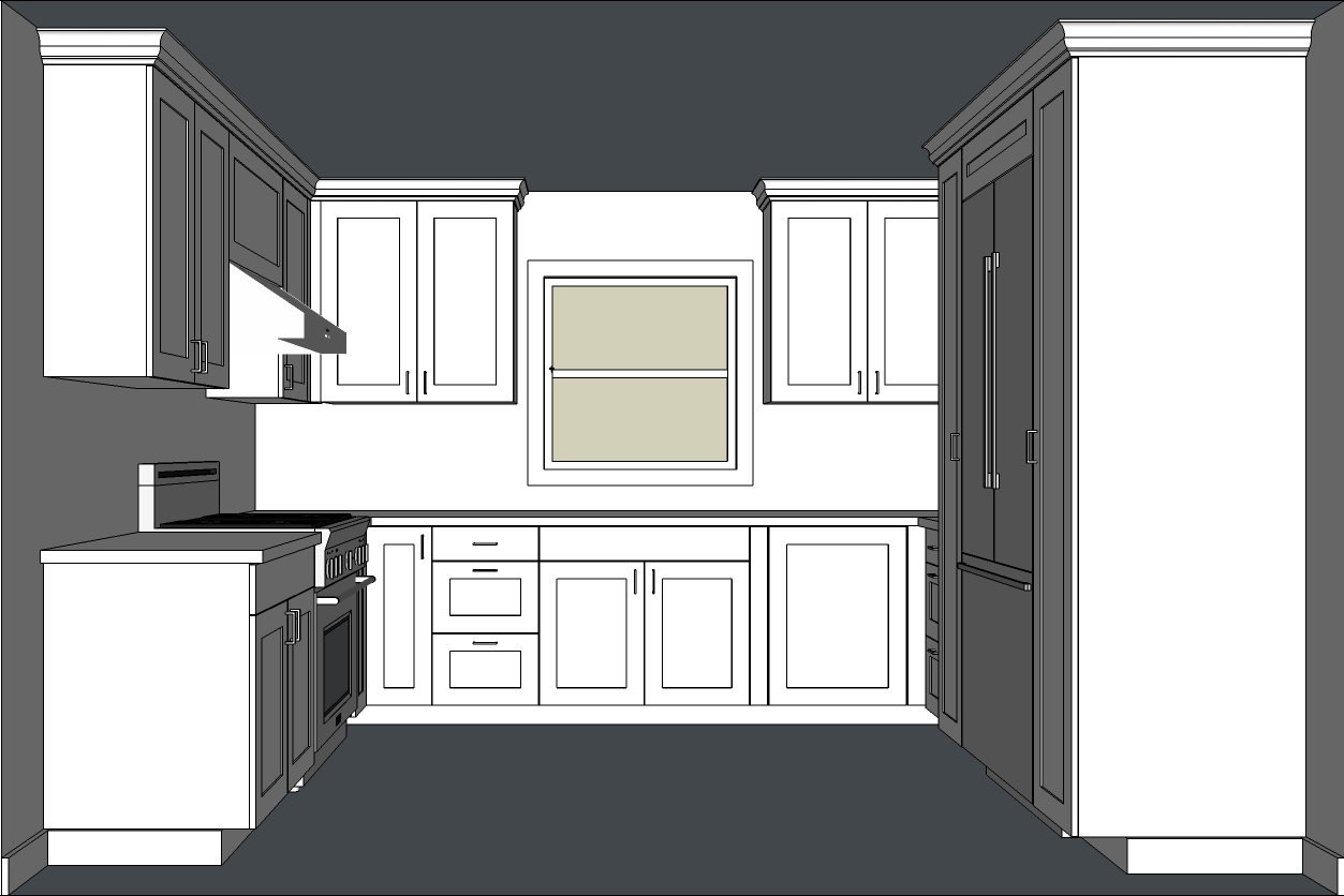 easy kitchen design sketchup