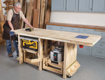 power tool bench american woodworker