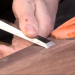 Proper control of a chisel is vital to its effective use. Here, Jeff Miller shows you how to quickly and efficiently use chisels to cut an accurate mortise.