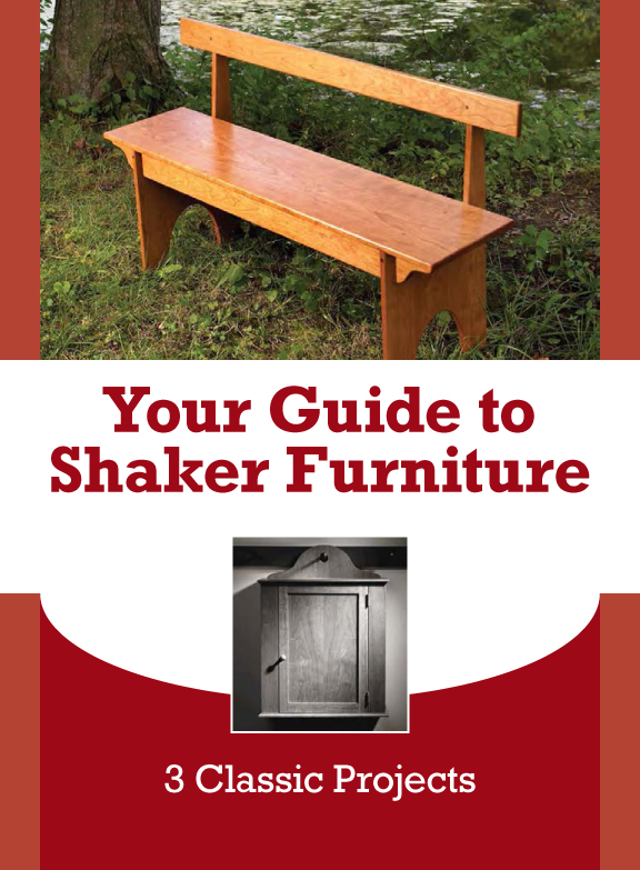 Shaker Furniture Plans Don't Get Any Better Than This