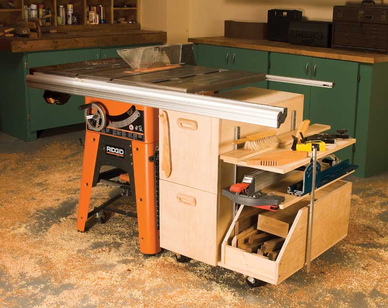 How to Make a Table Saw Cabinet at Home: DIY Plans