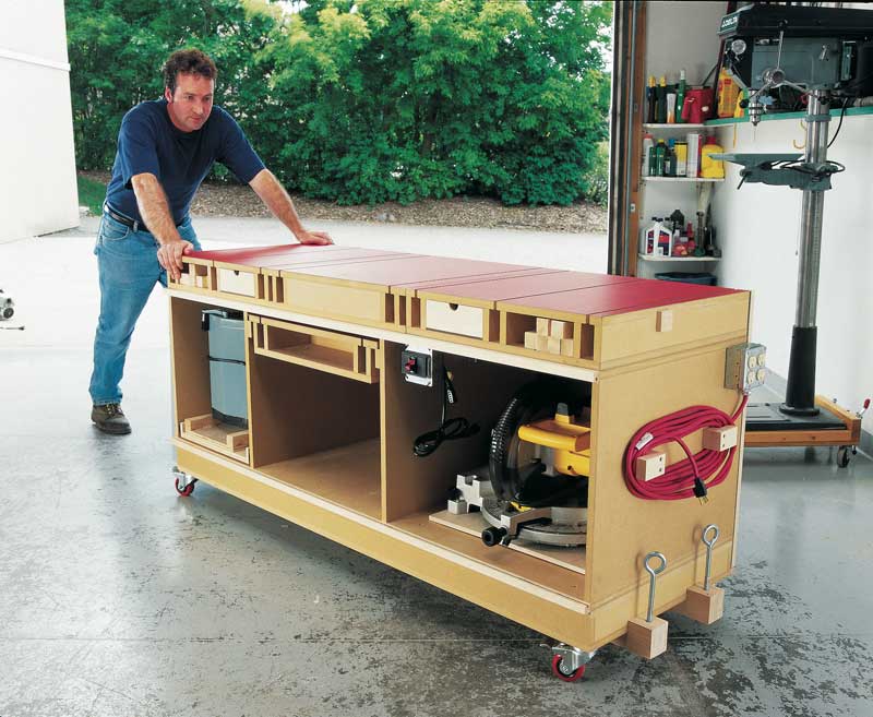 You Have to Try This Ultimate Tool Stand &amp; DIY Workbench