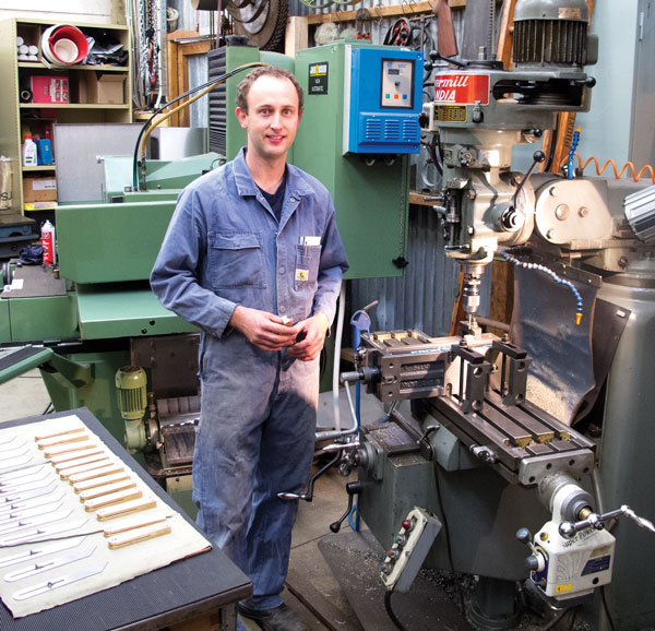 Chris Vesper strives for precision and perfection in toolmaking (and 
