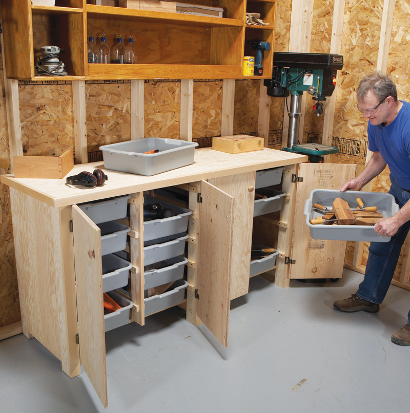 AW Extra - Big Capacity Storage Cabinet - Popular Woodworking Magazine