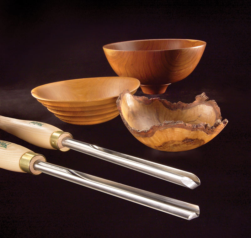 40-40 Bowl Gouge Grind (Shape, Sharpen, Use) - Turn A Wood Bowl