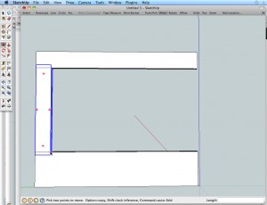 Create a Linear Array in SketchUp