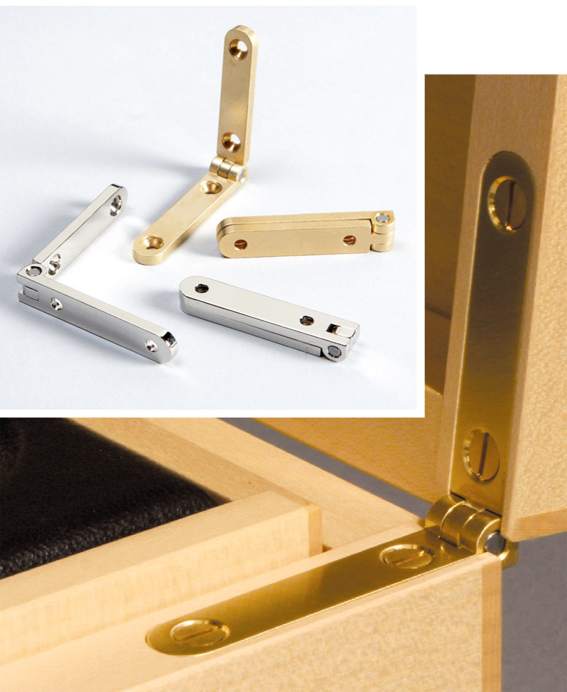 Woodworking Tool News - Finely Crafted Box Hinges ...