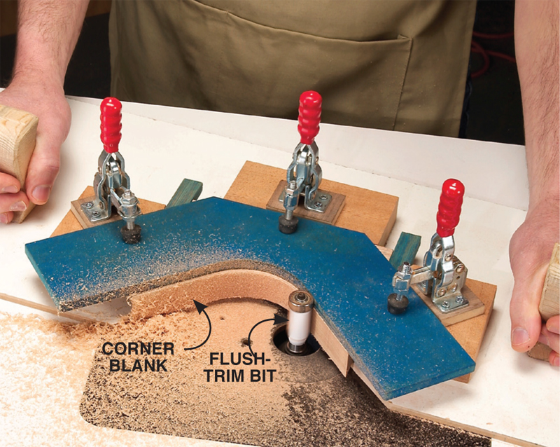 Curved Corner Edging Popular Woodworking Magazine