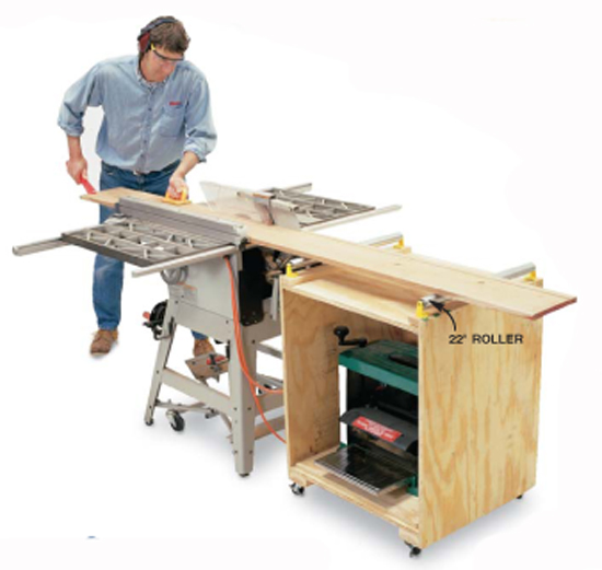 Double-Duty Planer Stand - Popular Woodworking Magazine