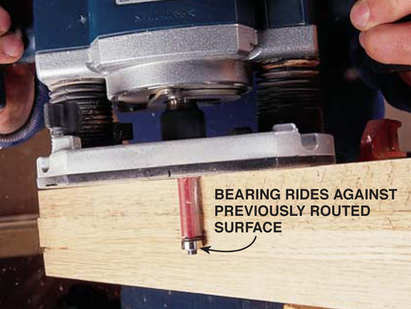 Q & A Jointing Thick Wood with a Router Popular Woodworking