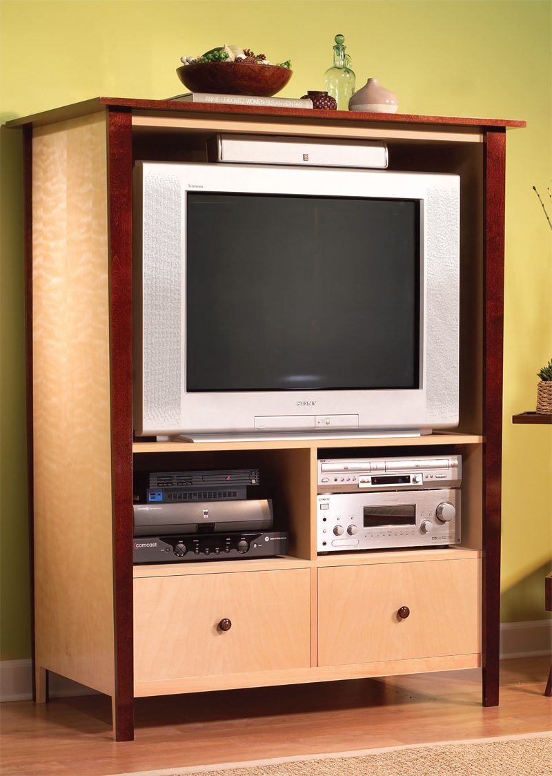 High-Style Low-Cost TV Cabinet | Popular Woodworking