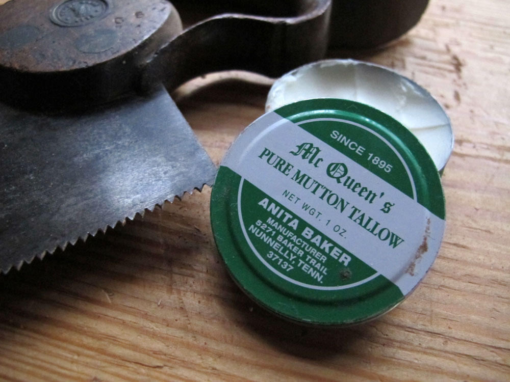Mutton Tallow is Good for Your Tools