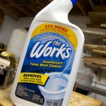 how to remove rust with toilet cleaner
