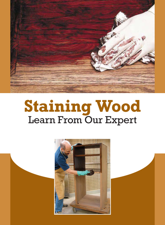 Learn How to Stain Wood Wood Staining Techniques