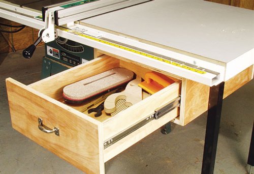 Tablesaw Tool Drawer