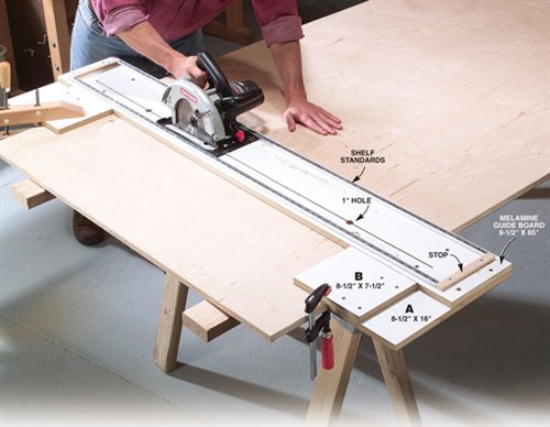 Plywood Crosscut Guide