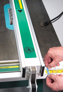 Dado Scale for Left-Tilt Tablesaws