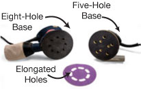 Universal Random-Orbit Discs