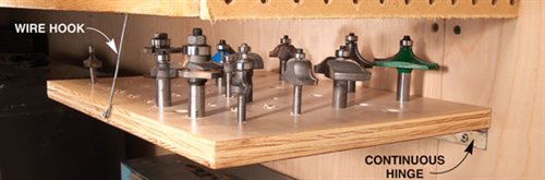 Drop-Down Bit-Storage