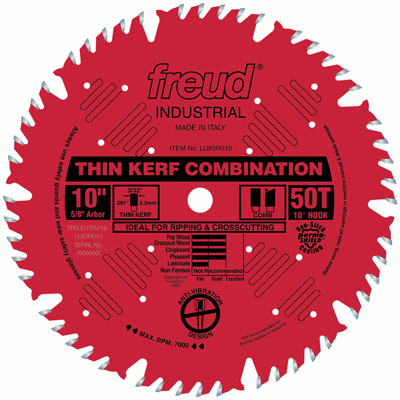 Thin-Kerf Blade, Silky Smooth Cut