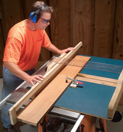 Long-Reach Stop for Crosscut Sled