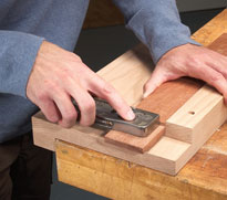 Hold Small Stock Securely