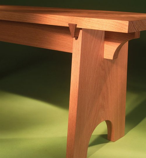 Sliding Dovetail Bench