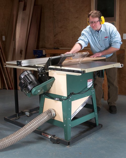 Capture Tablesaw Dust