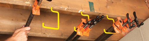 Quick, Easy Clamp Hang-Up