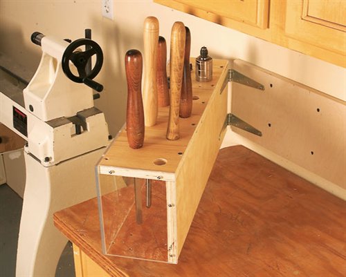 A Real Swingin' Tool Rack