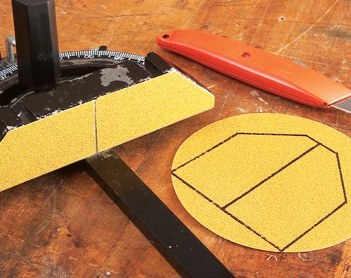 No-Slip Miter Gauge Face