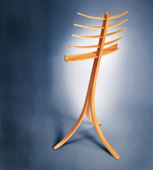 Steam Bent Music Stand