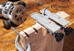 Economical Through Dovetail Jig