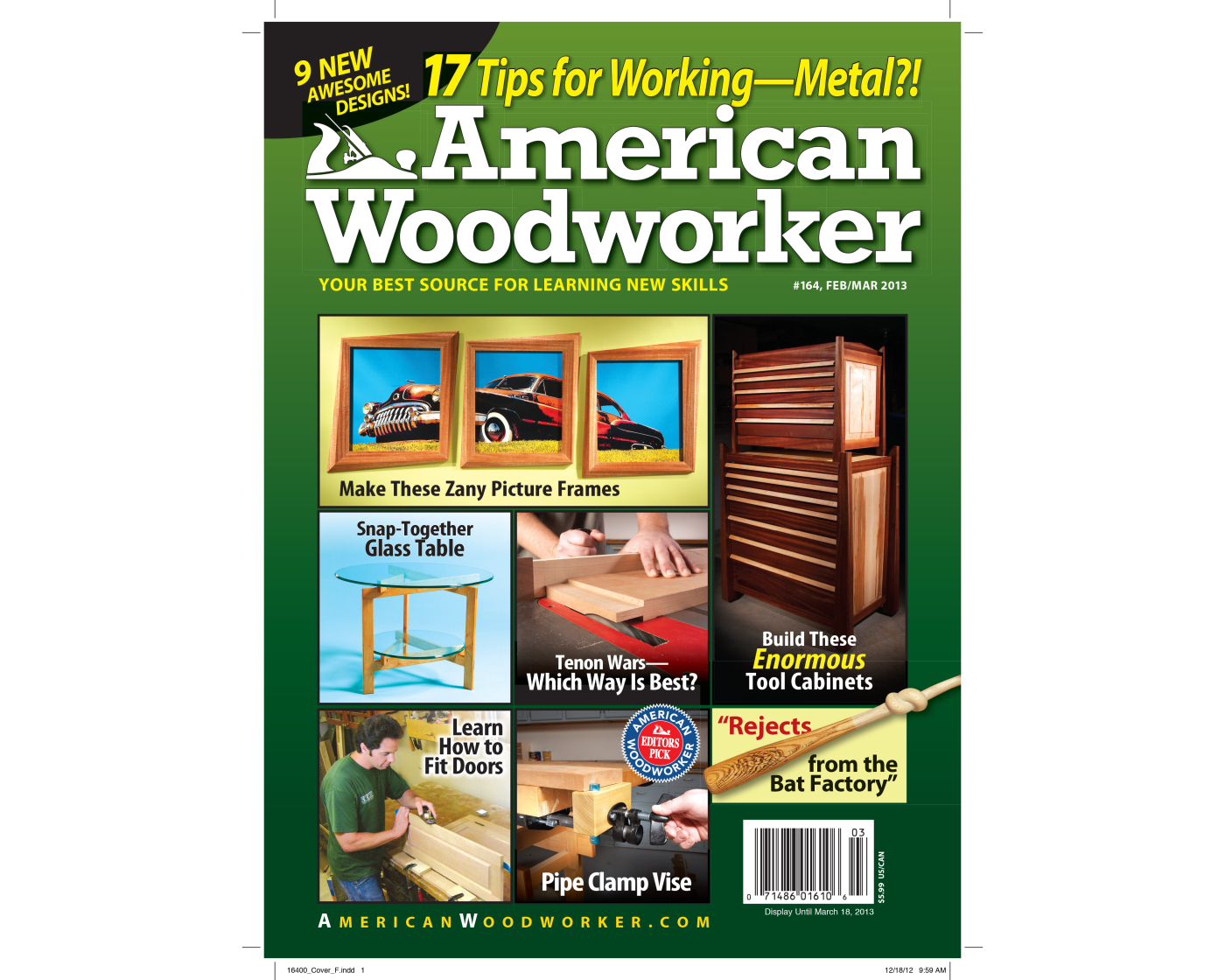 American Woodworker Web Extras #164 February/March 2013