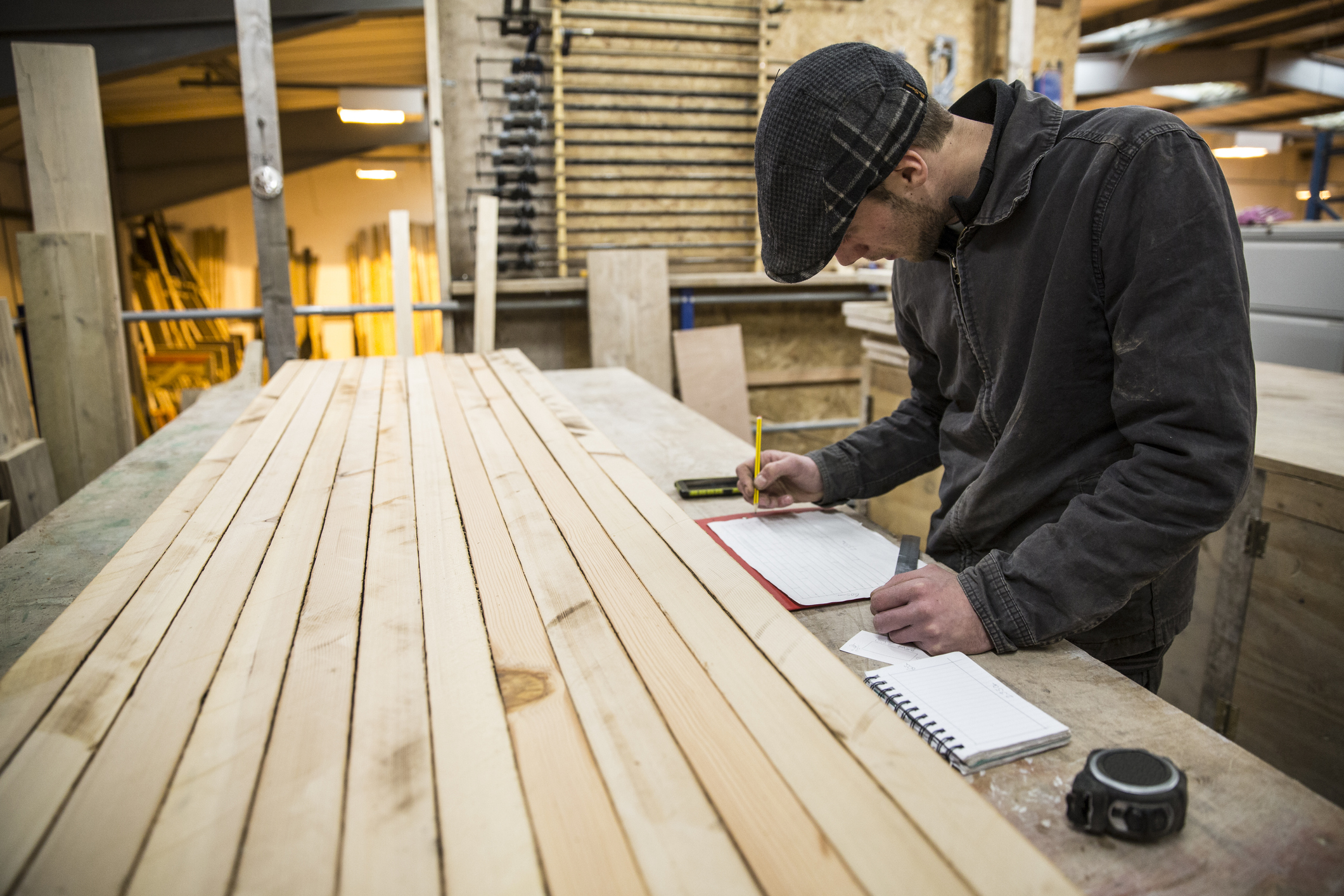 Various methods are used to create an ellipse. The method shown here, often called the trammel method, is relatively simple and you can use it to make an ellipse of just about any size.