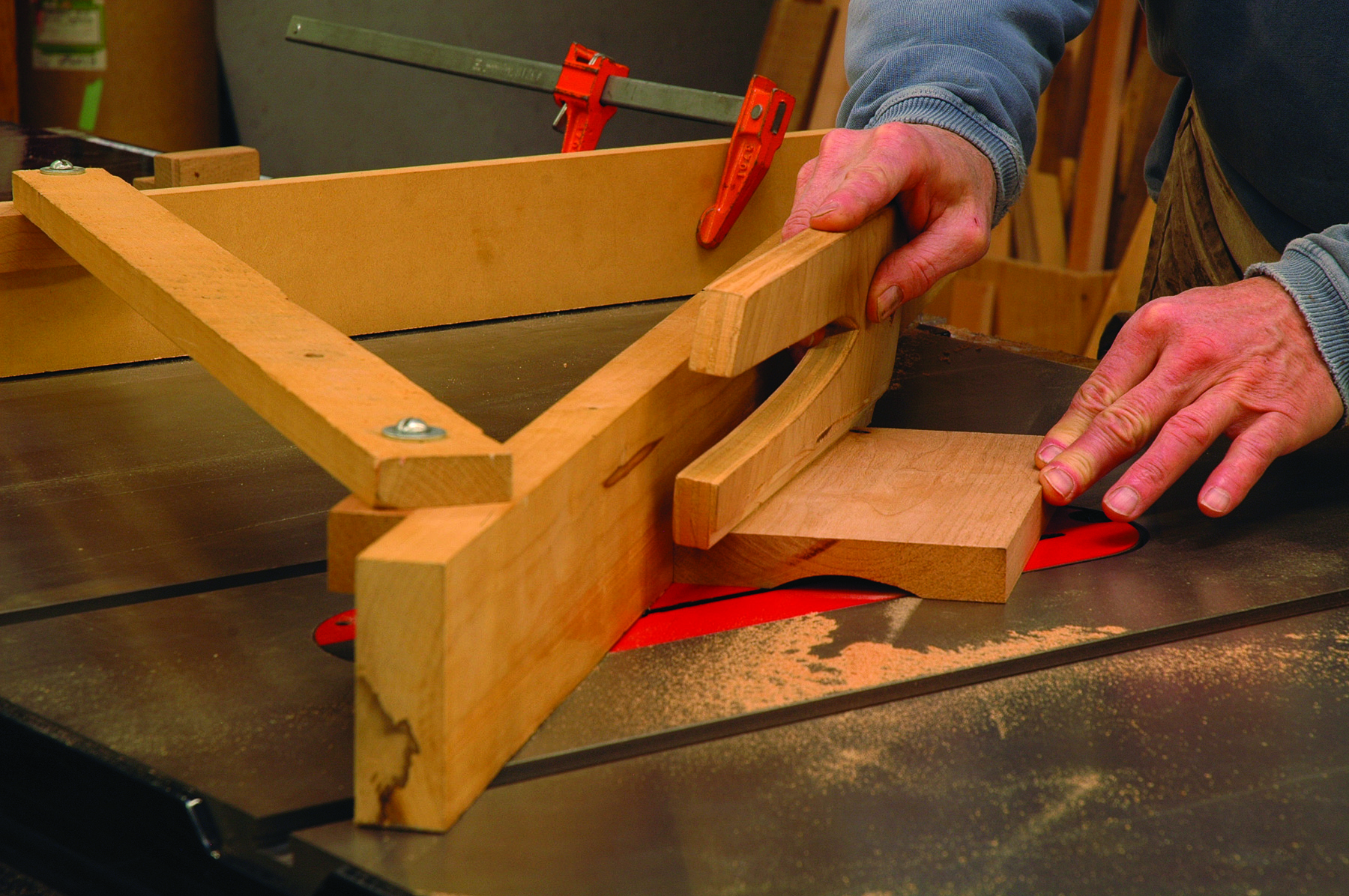 Cove Cuts on the Table Saw