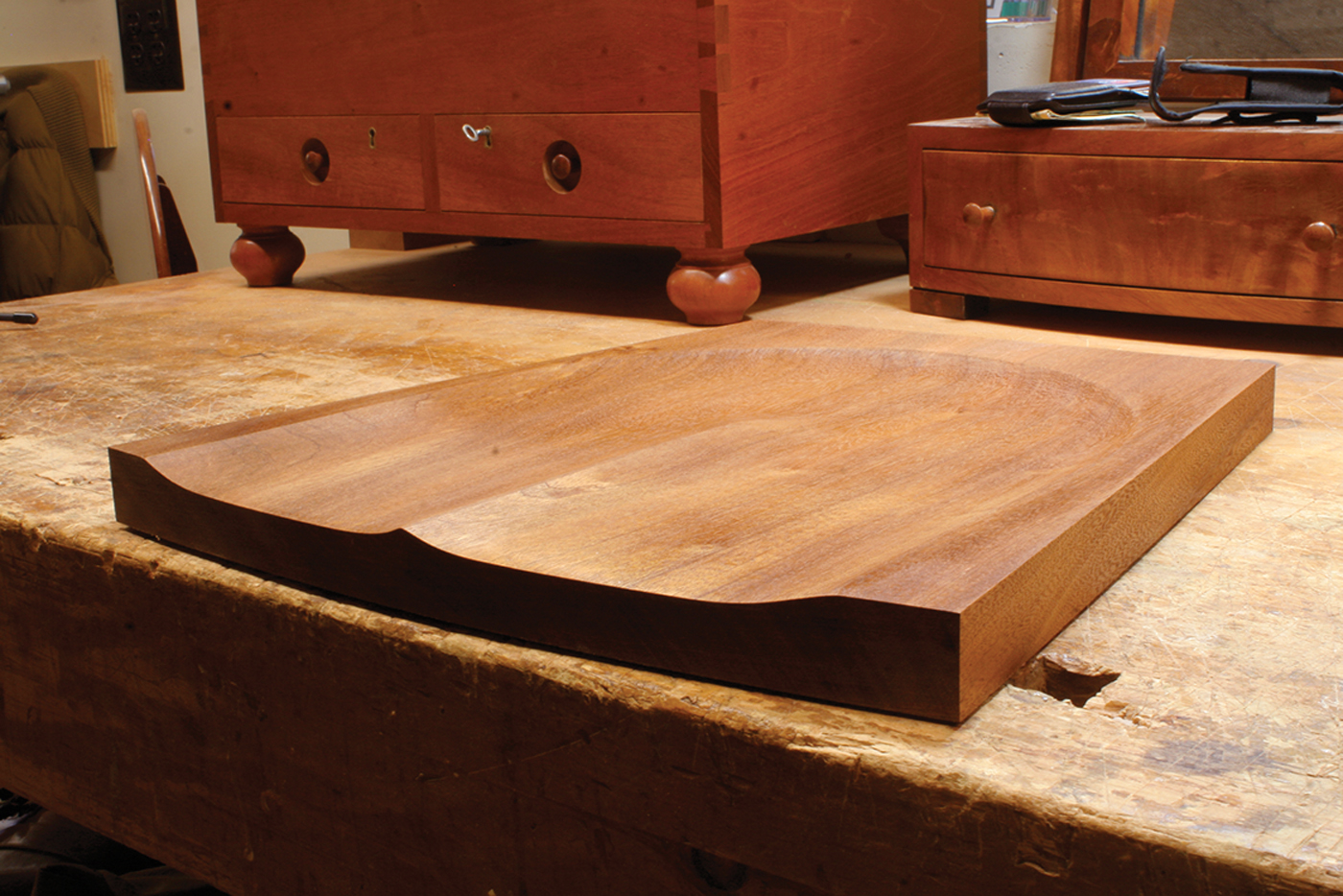 Scoop a Chair Seat on the Table Saw