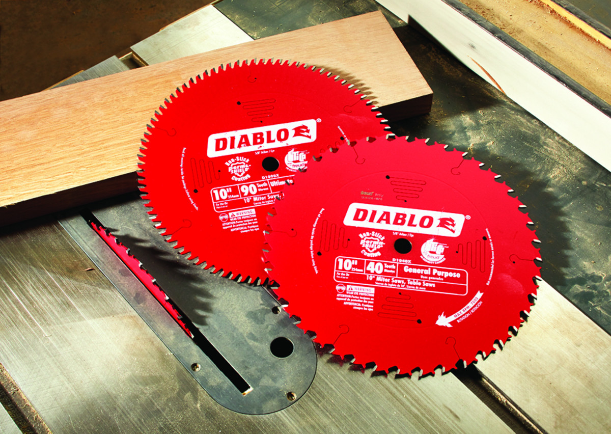 Diablo General Purpose & Crosscut Finish Blades