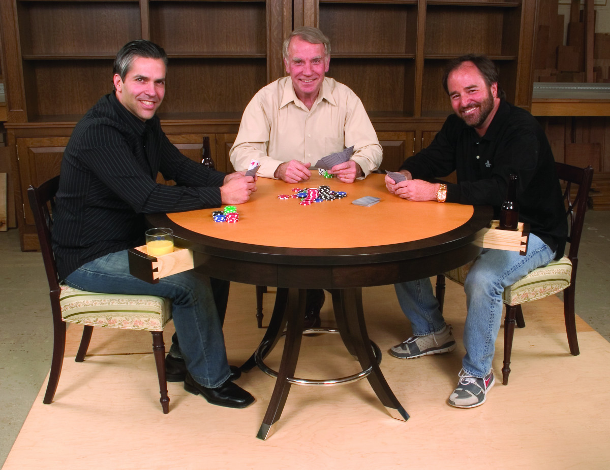 Ruhlmann-style Poker Table